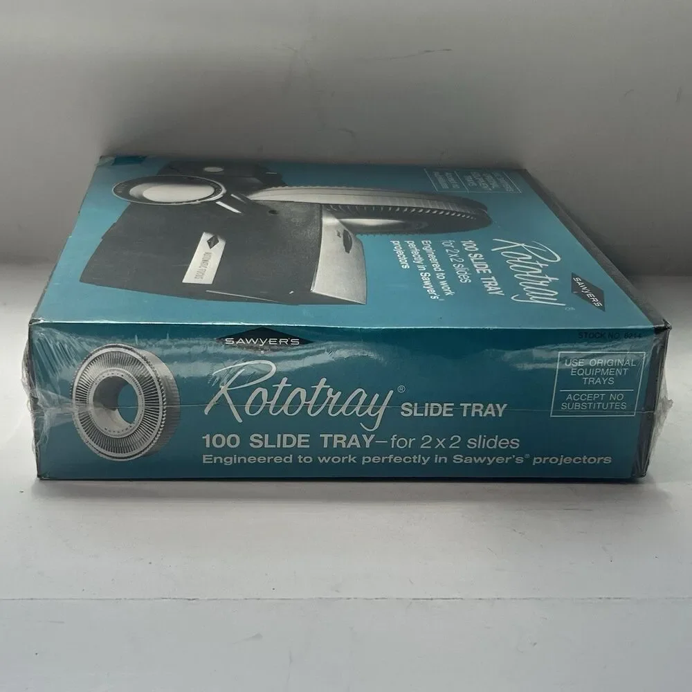 Sawyers Rototray 100 Slide Tray New Unopened Factory Sealed Vintage Photography